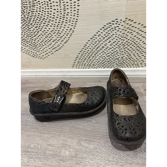 ALEGRIA PAL-845 Paloma Treasure Bronze Brown Leather Mary Jane Shoes 7/37 $140 - Picture 1 of 8